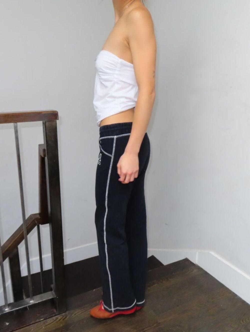 BCBGMAXAZRIA Women's Black Trousers - Picture 2 of 4